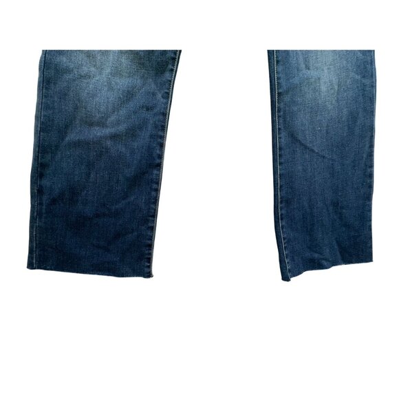 Sam Edelman Womens Stiletto Crop Boot Jeans Size 14/32 High Rise Blue Denim - Picture 10 of 16